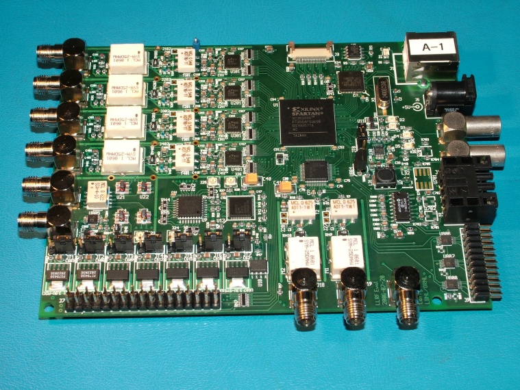 Photo of board top side